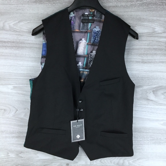 Ted Baker London Patterned Waistcoat - Picture 1 of 5